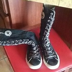 Converse High Top Grunge Shoes